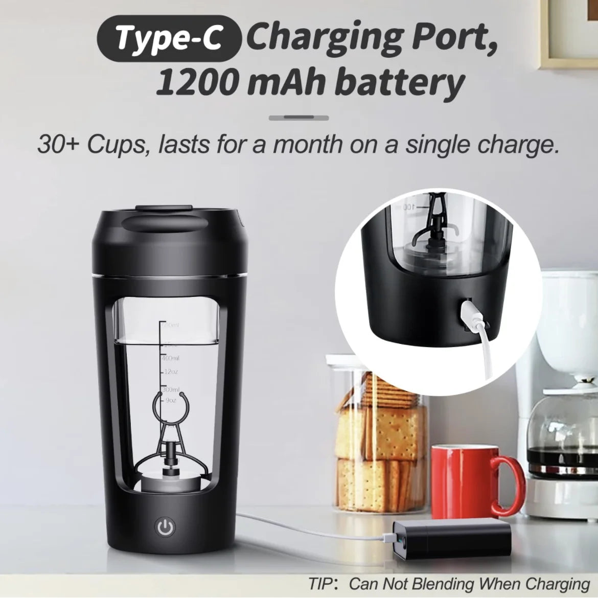 PortaBlend - Electric Protein Shaker Bottlw